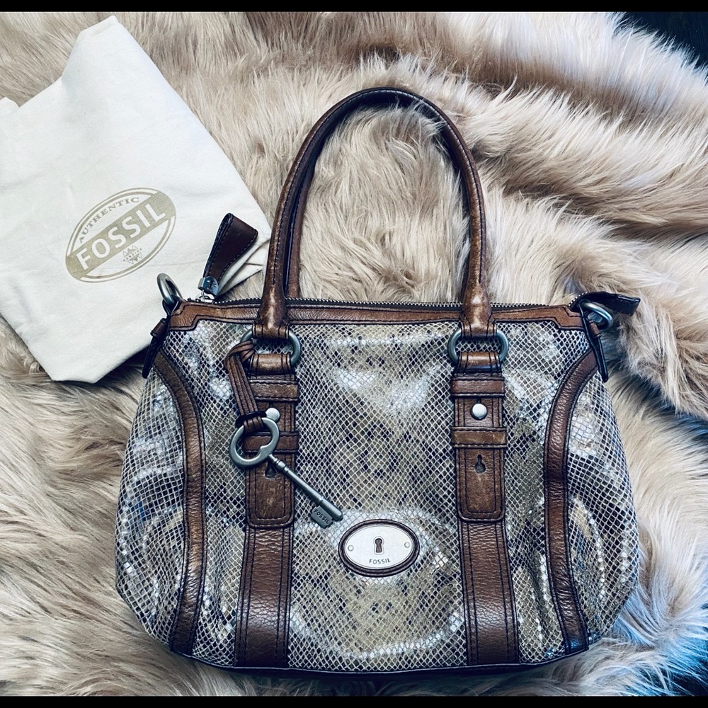 Fossil Maddox Python Satchel